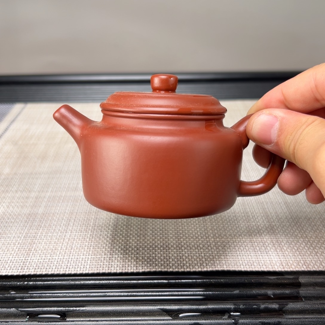 壶紫砂微瑕茶壶款