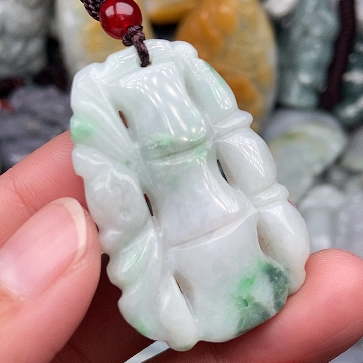 颈饰未镶嵌翡翠翡翠