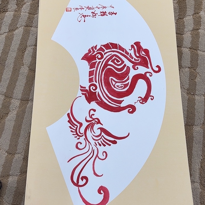 国画花鸟的翅膀和翅膀都是白色