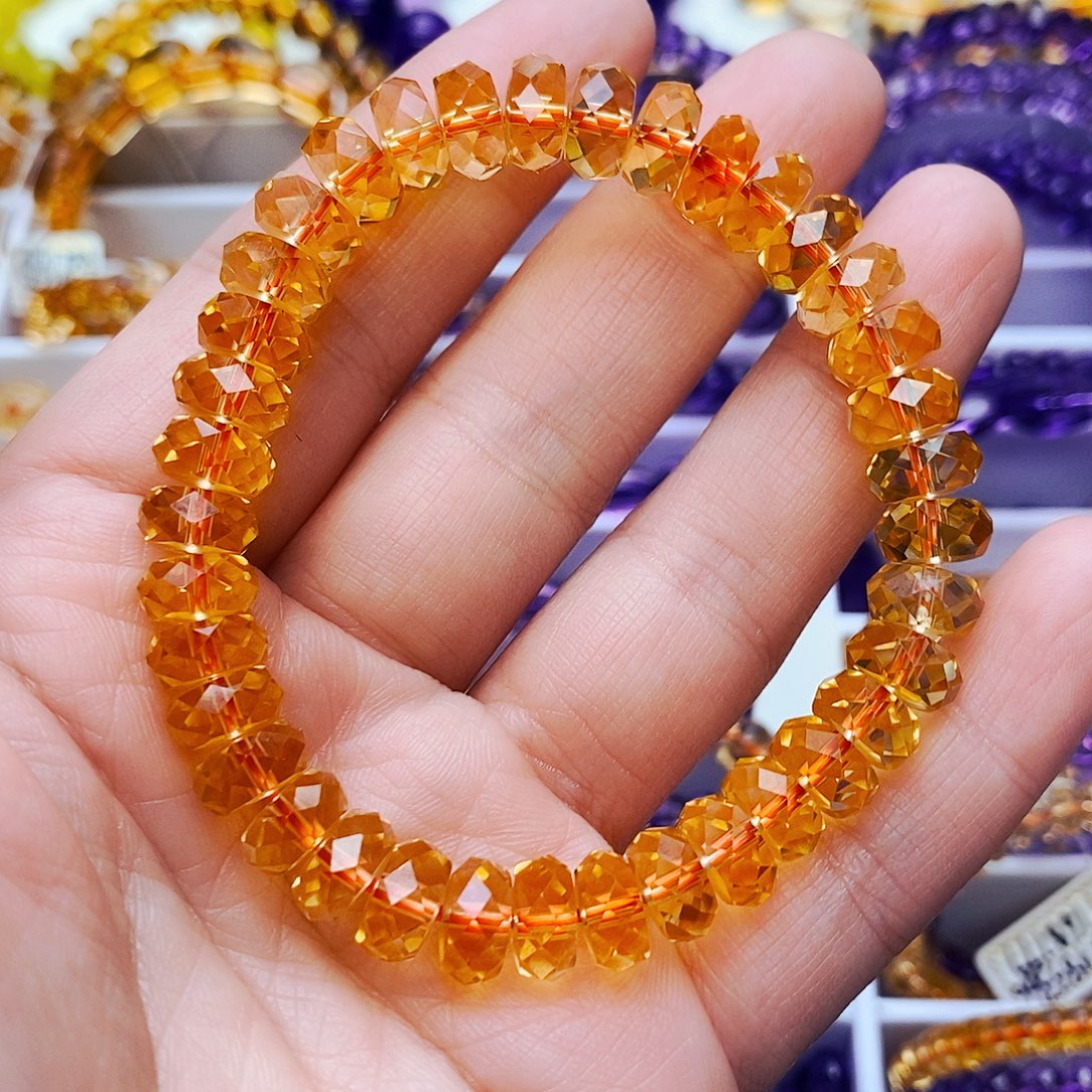 略***过水晶手串未镶嵌天然