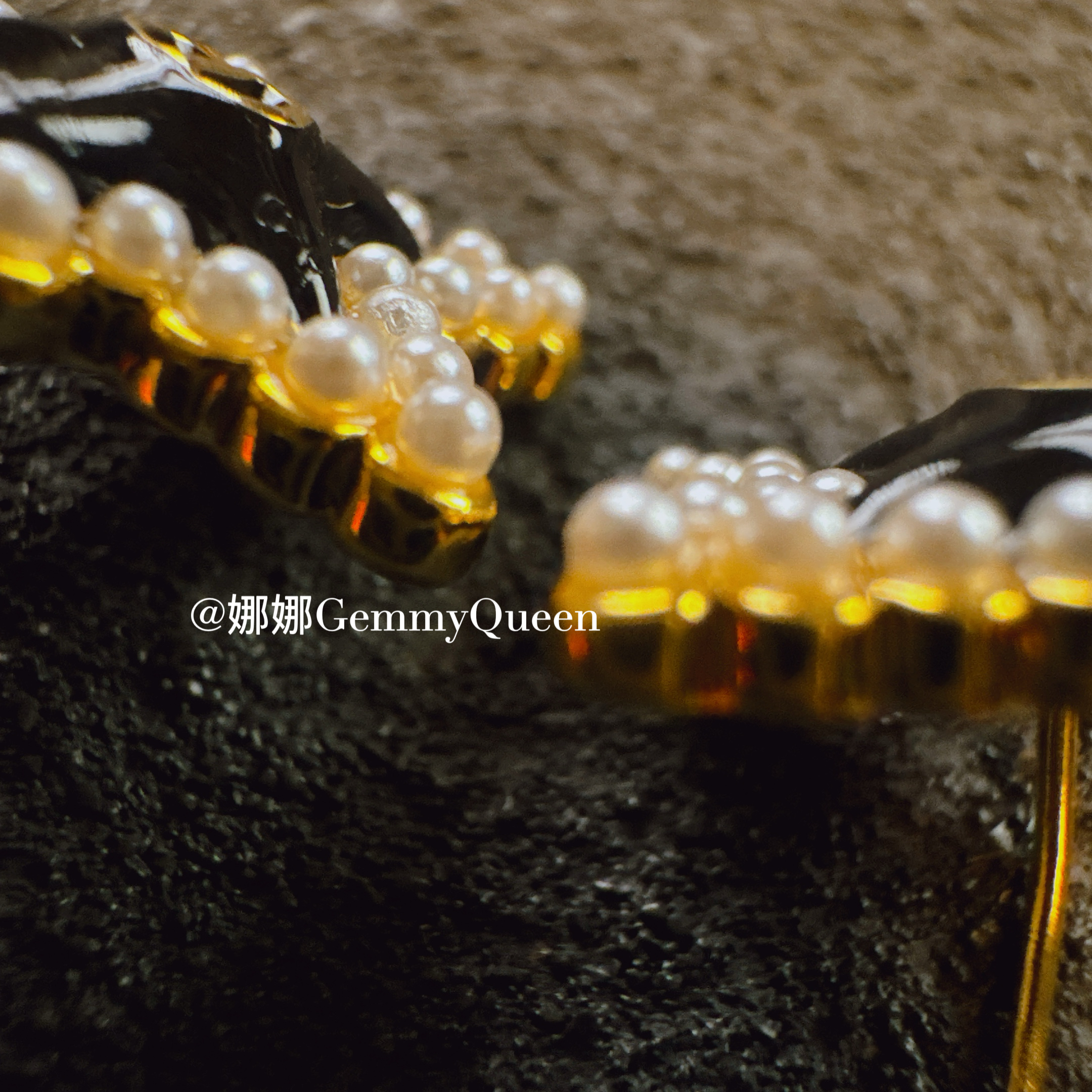 铜合金仿珍珠耳饰 娜娜GemmyQueen耳环GQ10573