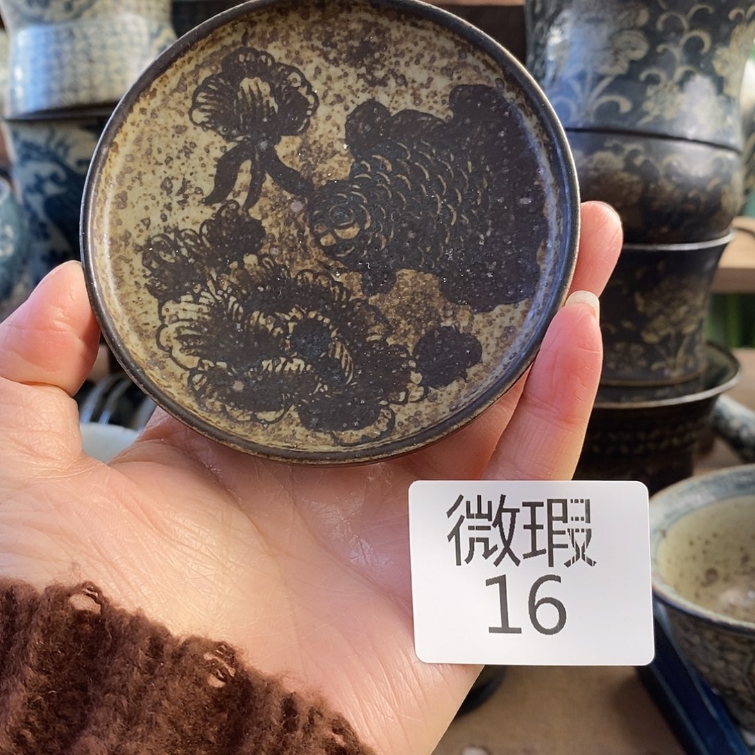 陶手工手绘青花高温陶瓷