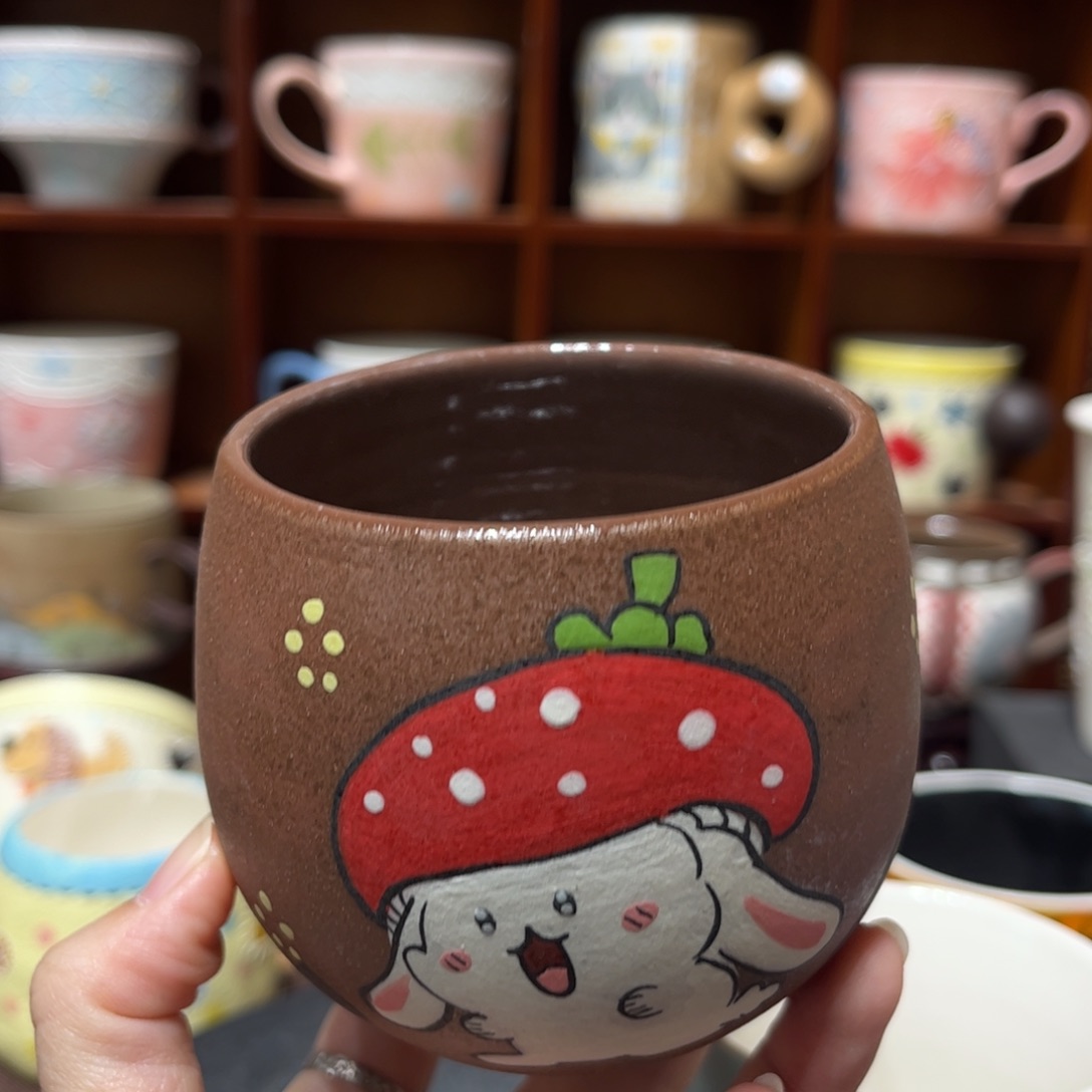 陶摆件景德镇陶瓷马克杯