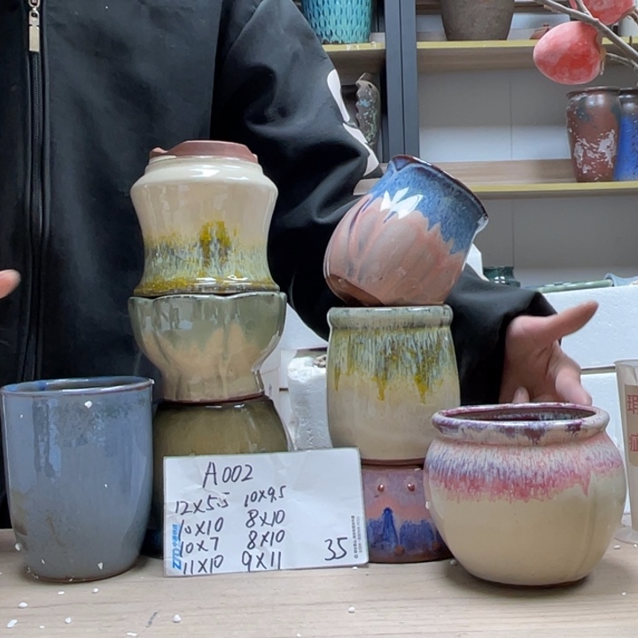 粗陶多肉花盆微瑕002