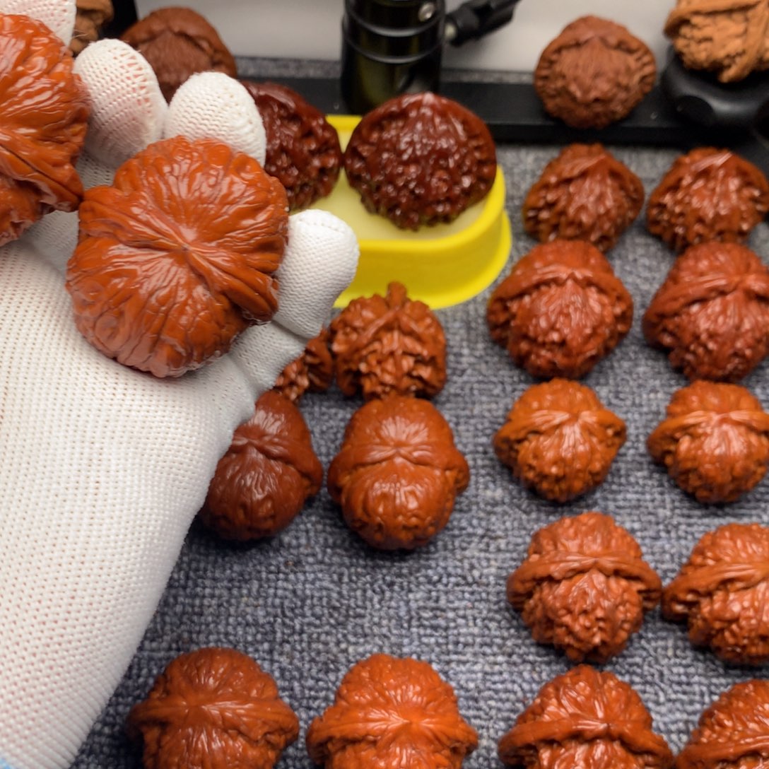 金***城猴头核桃吊坠元宝.9.KSS#00#