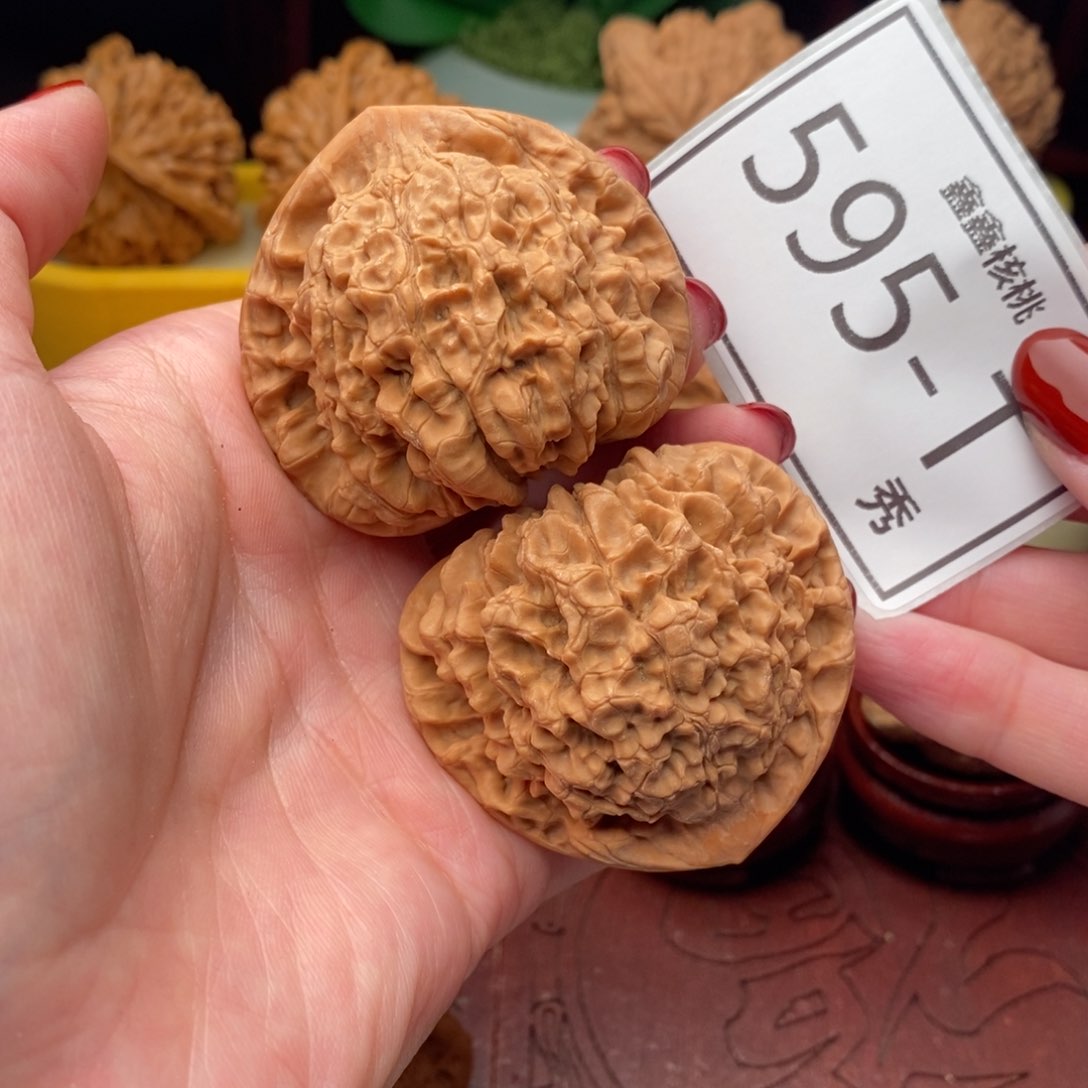 文玩核桃把件官帽49