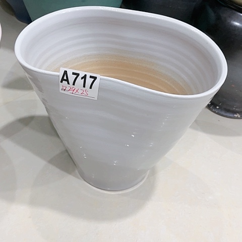 红陶景德镇手工制作花盆-