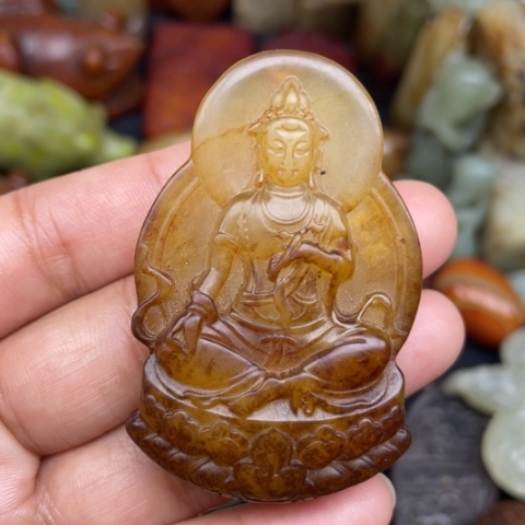 蛇纹石玉未镶嵌颈饰10