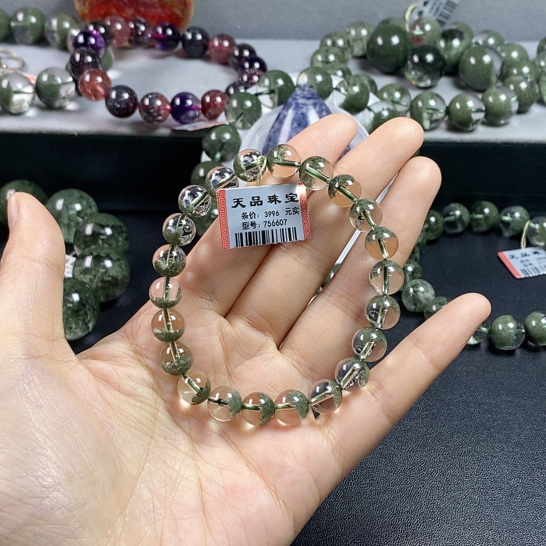 水晶手链未镶嵌绿幽灵756607