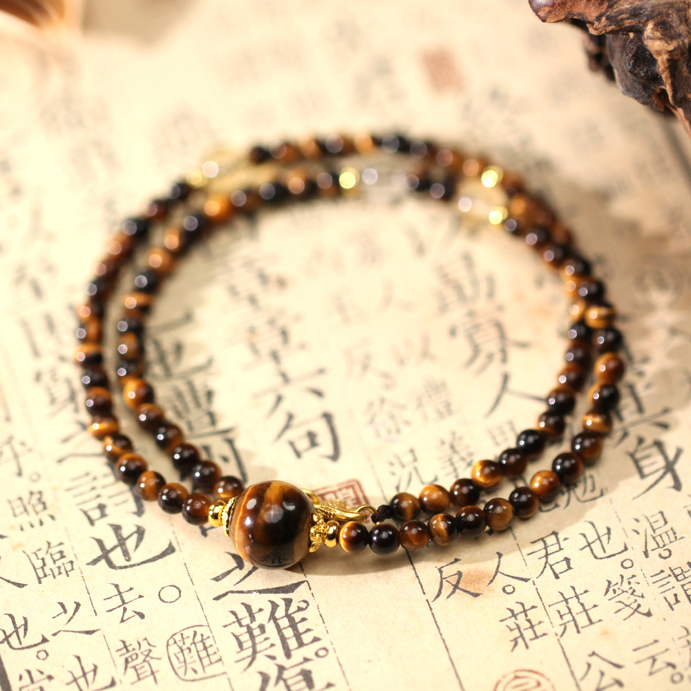 【德巧家】虎眼石设计款女神链女款百搭