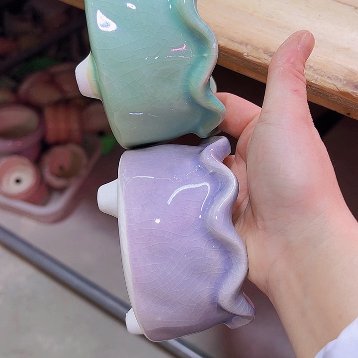 陶瓷花盆当场凑满12包邮