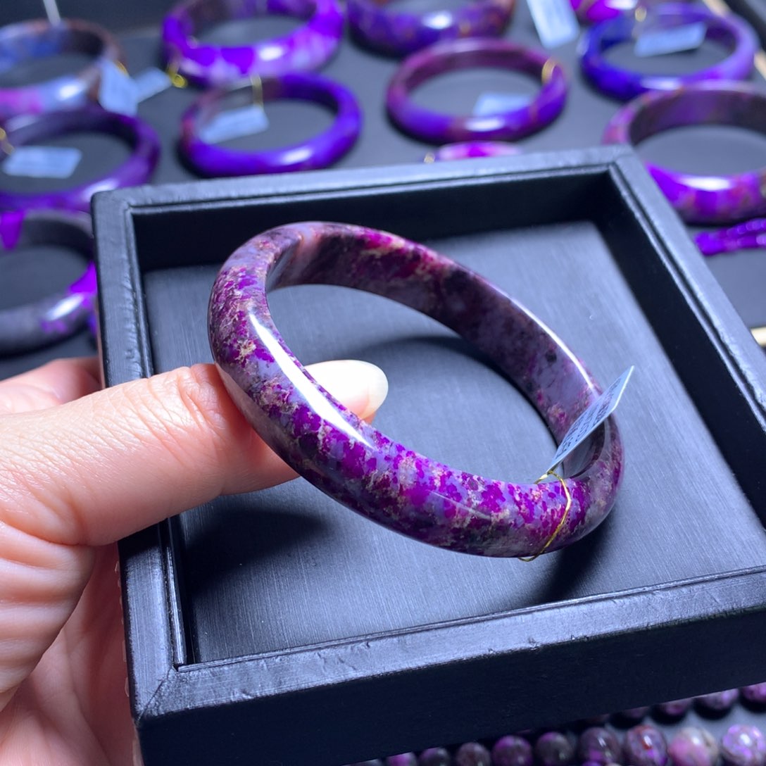 苏纪石（舒俱来）未镶嵌手镯