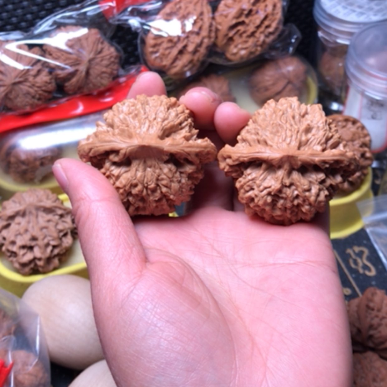 【闪购商品】核桃手串/手链靜**深文玩核桃