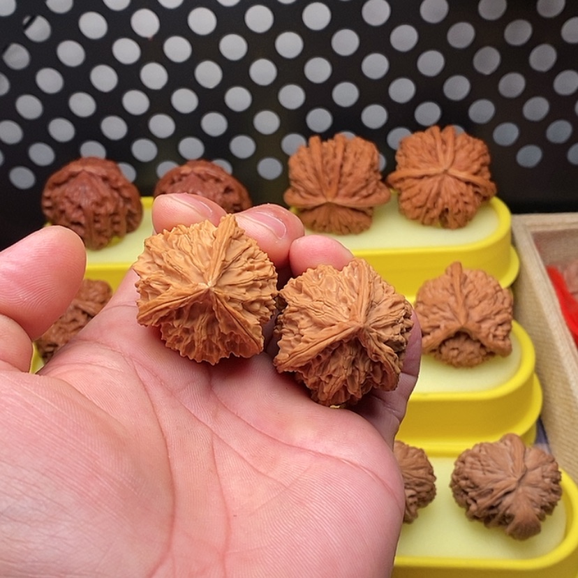 【闪购商品】文玩核桃吊坠盘山三棱