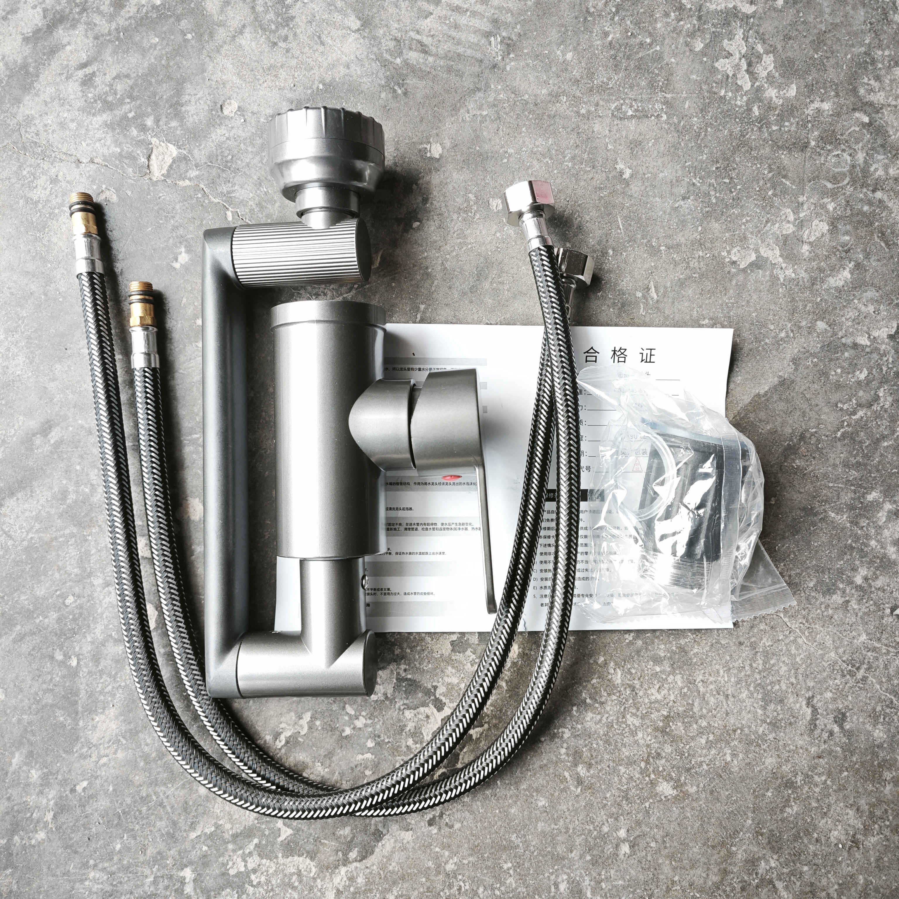 冷热水龙头 送60cm水管厨房卫生间家用 三孔面盆勿拍