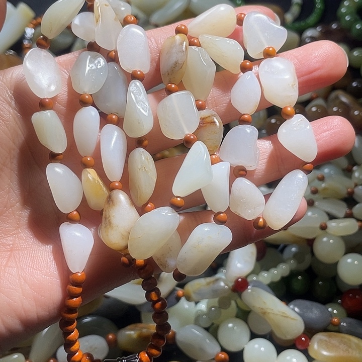 未镶嵌手链和田玉?**?