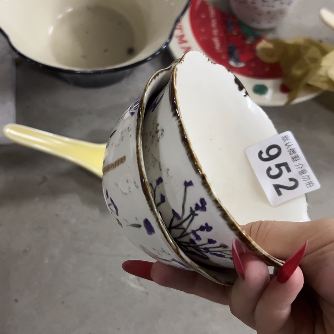 陶微瑕莫奈米饭碗两个952