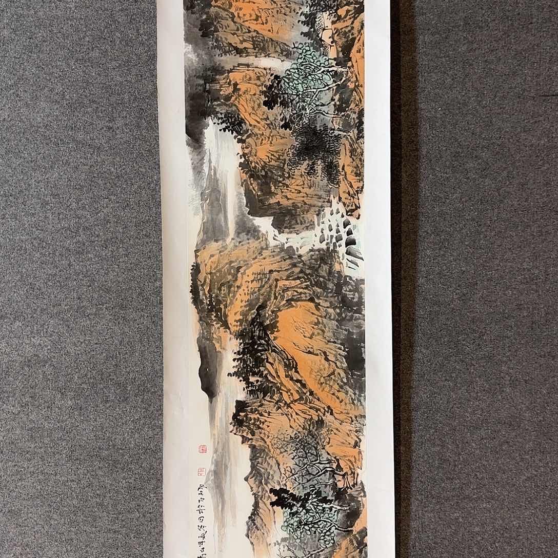 国画杜浩老师手绘作品