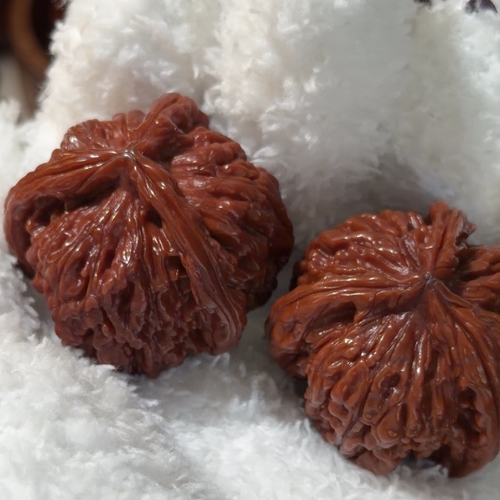 高***丶吊坠文玩核桃40玉化四座楼奔 