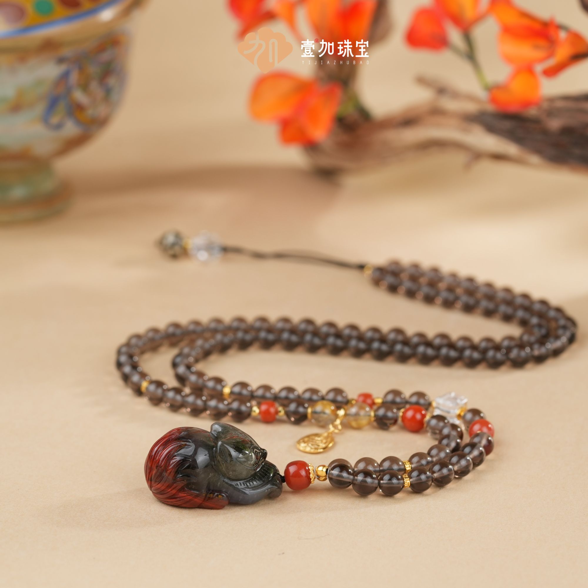 壹加田田|手工设计极光凤九项链多样性发一6569F