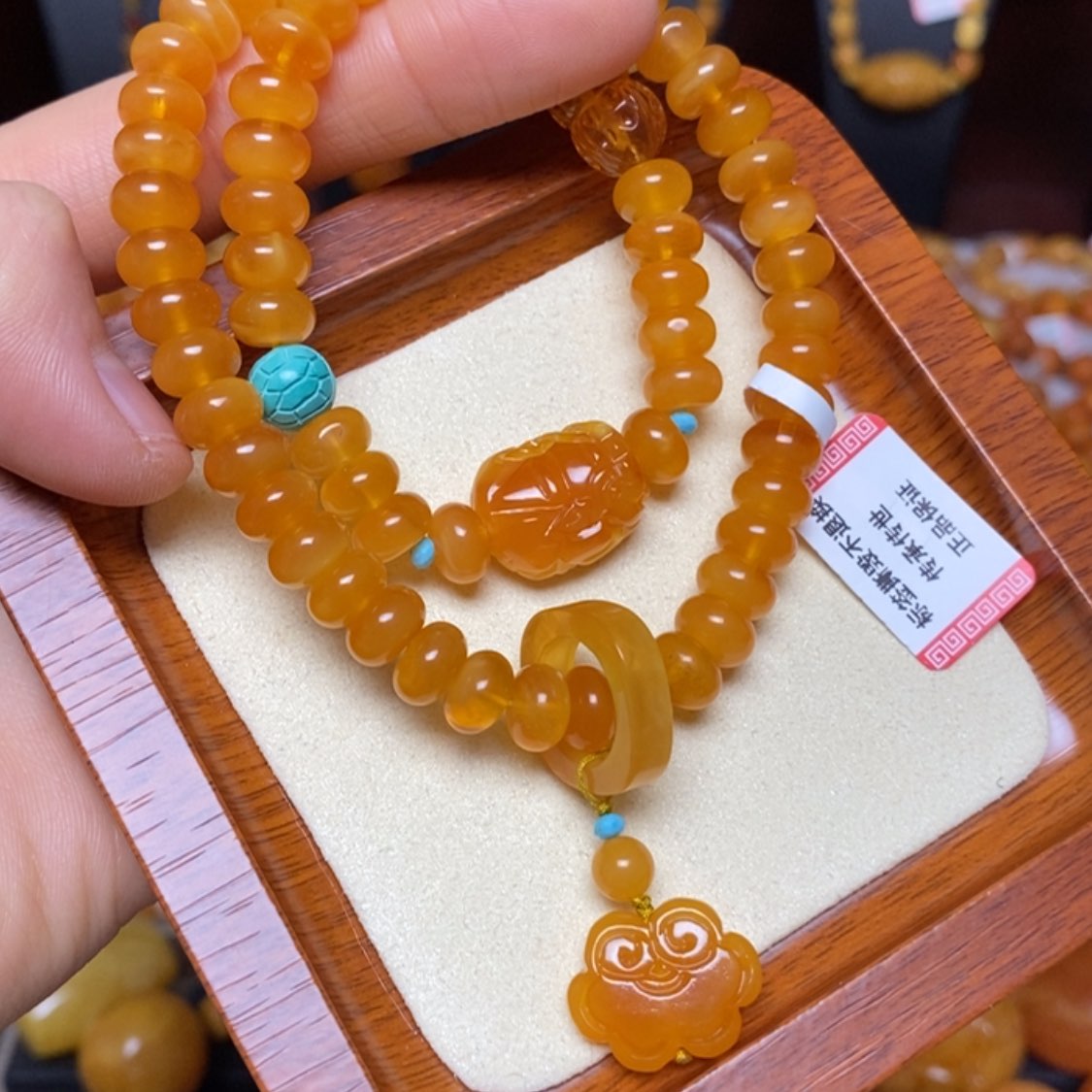 【闪购商品】未镶嵌蜜蜡手链手串