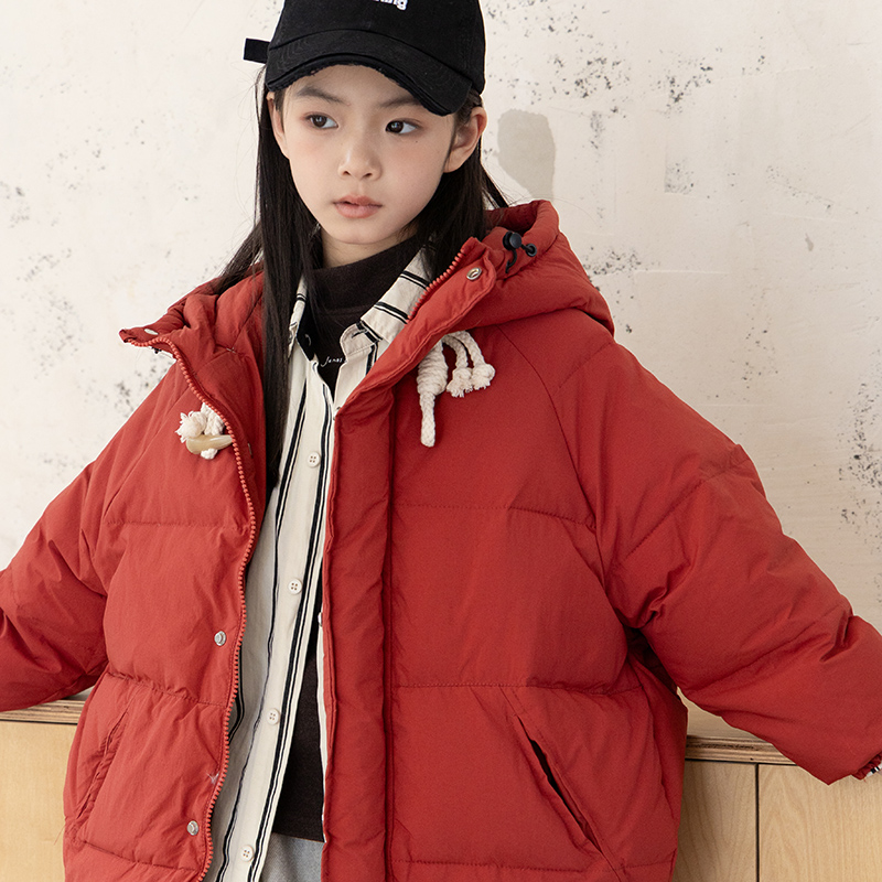 【701-712】儿童冬季新款外套男女童加厚洋气防寒服
