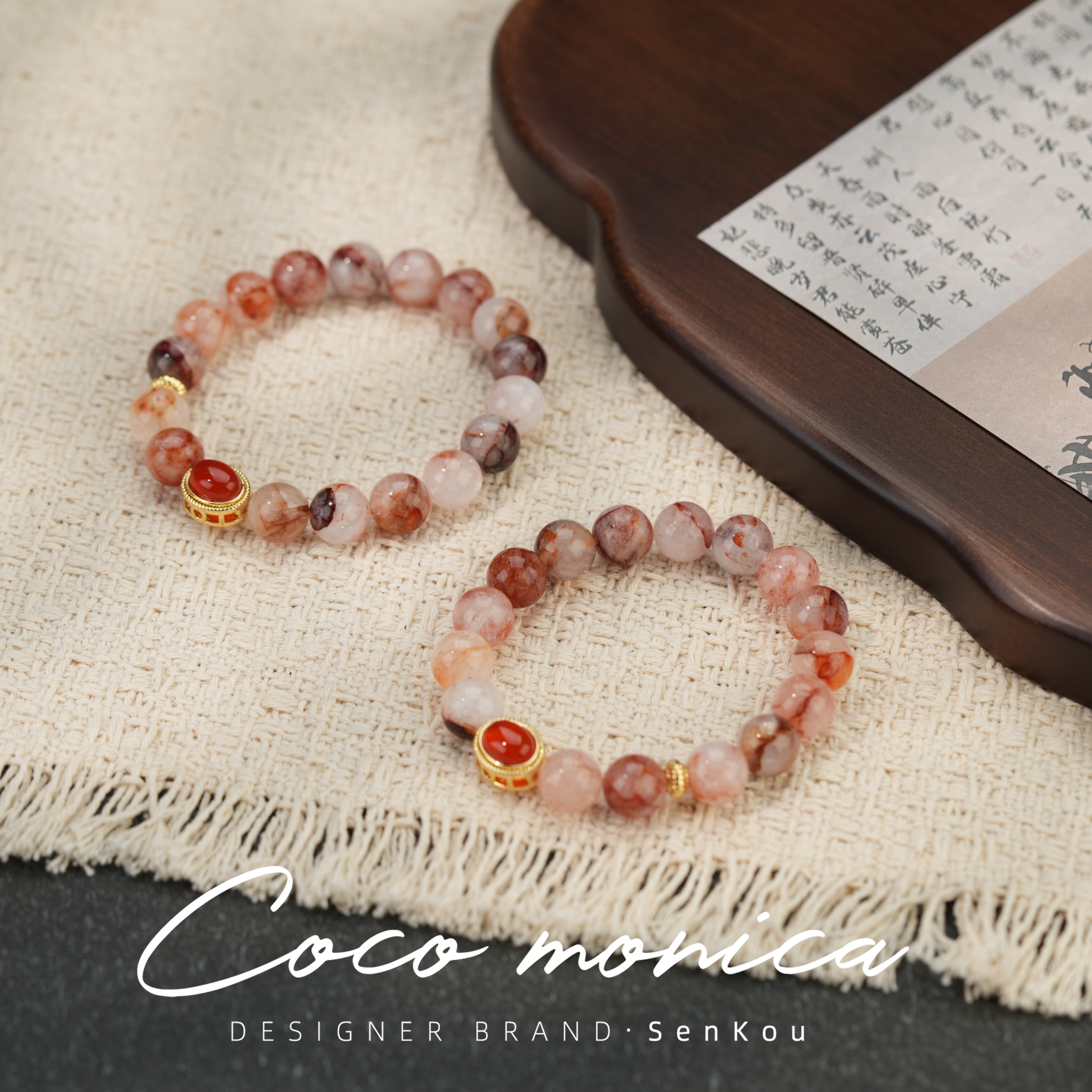 【小霞珠宝】水晶女款手链百搭轻奢手链设计师款 AC819