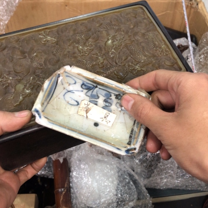 陶瓷孤品单件车里拍