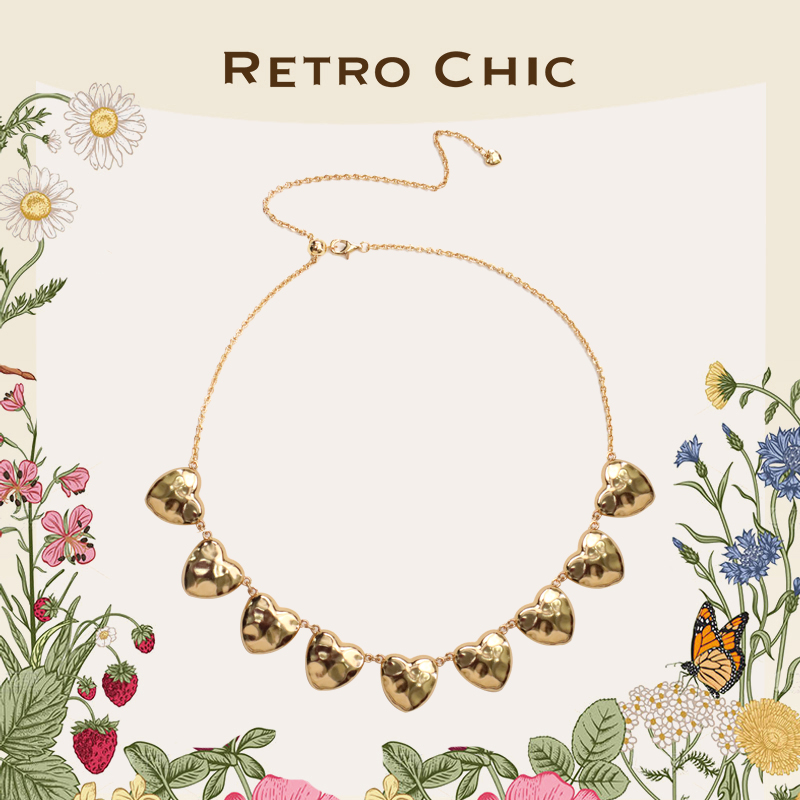 铜合金项链 RC RETRO CHIC 意大利复古时尚首饰 伊甸之心项链