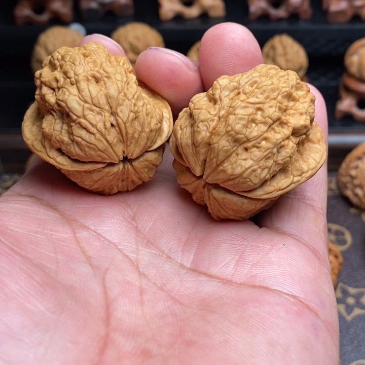 把件桃核7荷叶古蟾