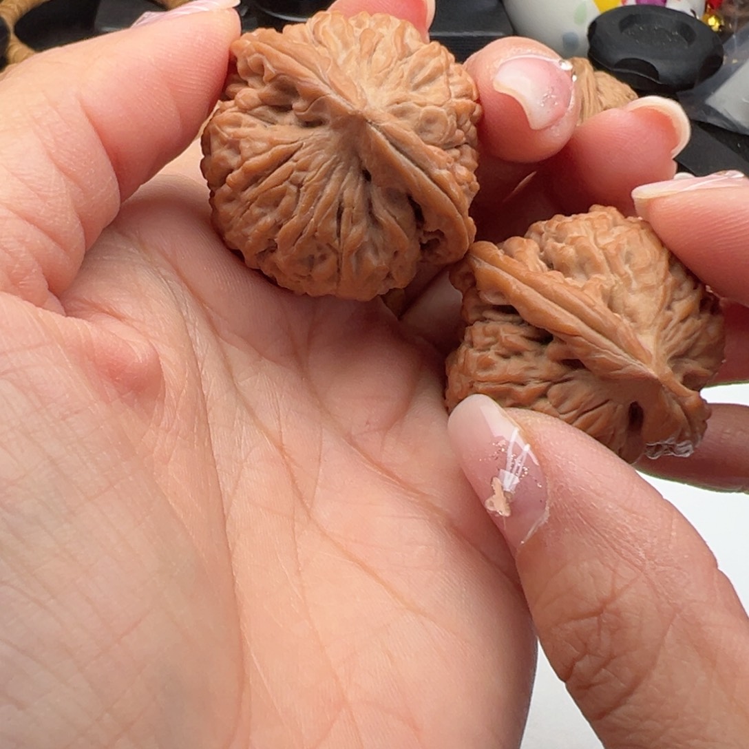 文玩核桃把件莲花37