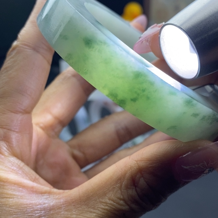 定制翡翠翡翠手镯未镶嵌