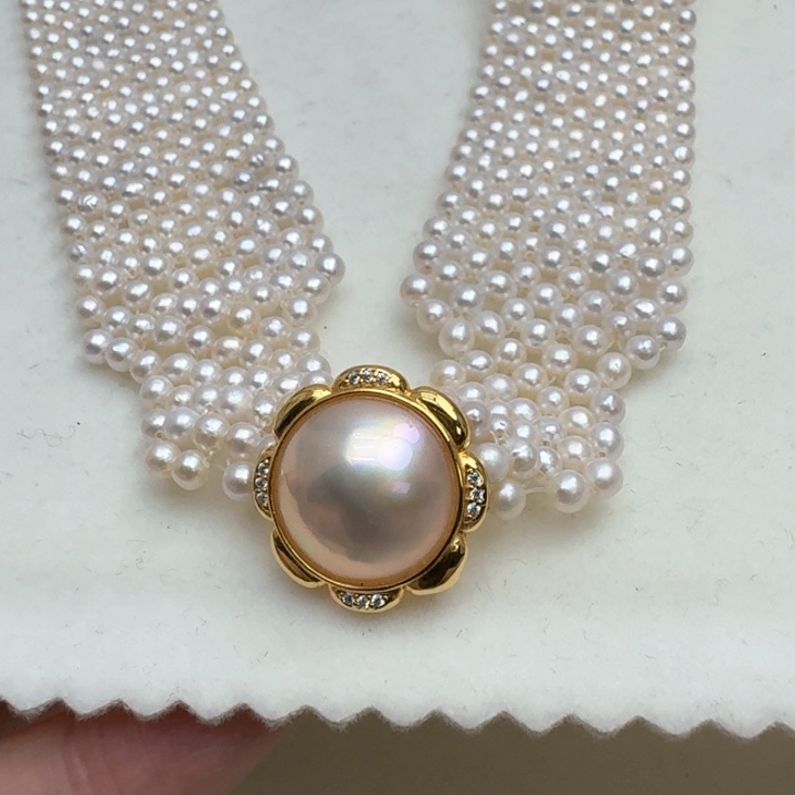 淡水珍珠颈饰未镶嵌