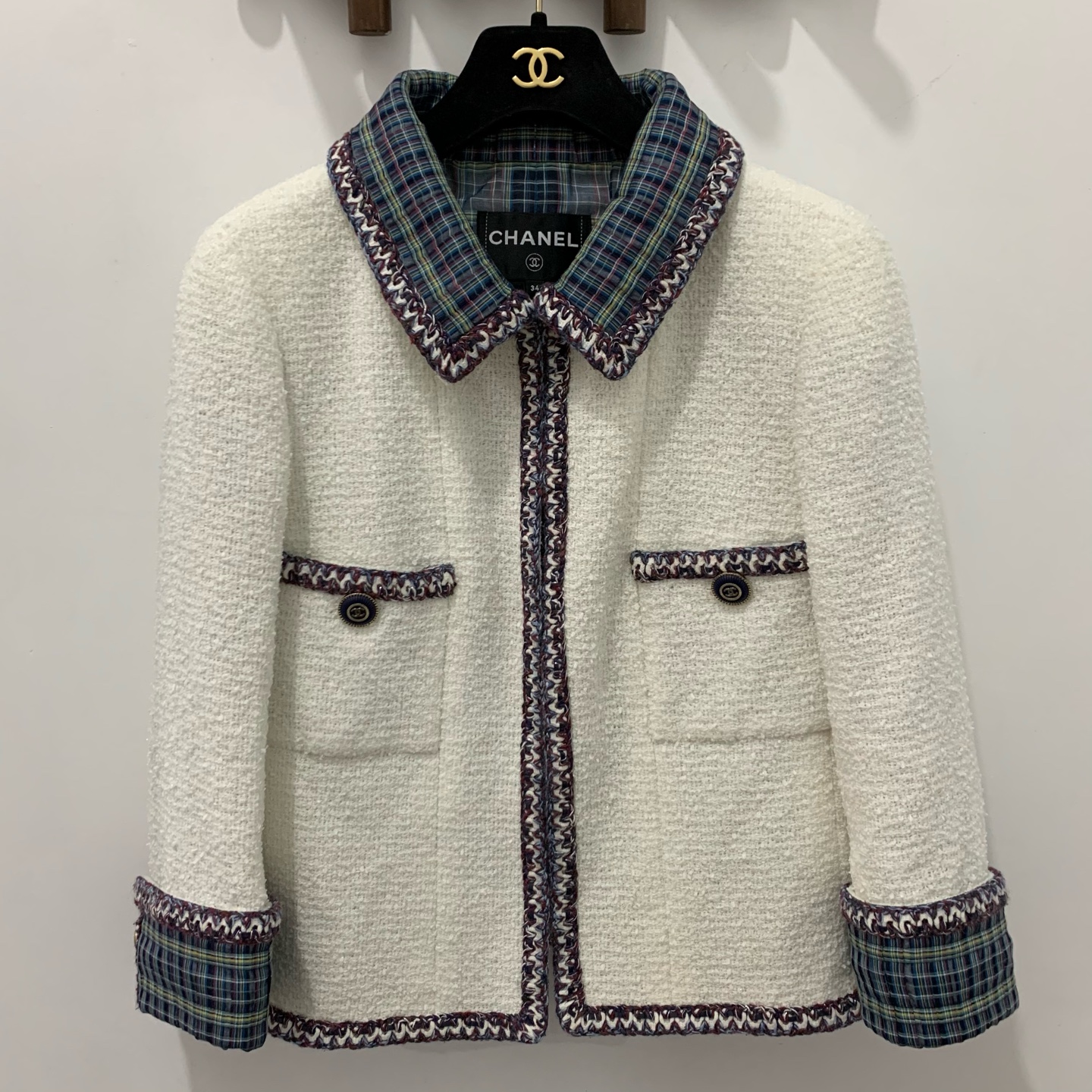 99新 Chanel/香奈儿 20c车站系列外套34码