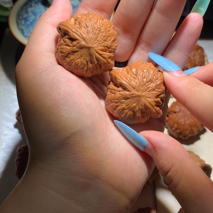 核桃把件39铁锤文玩