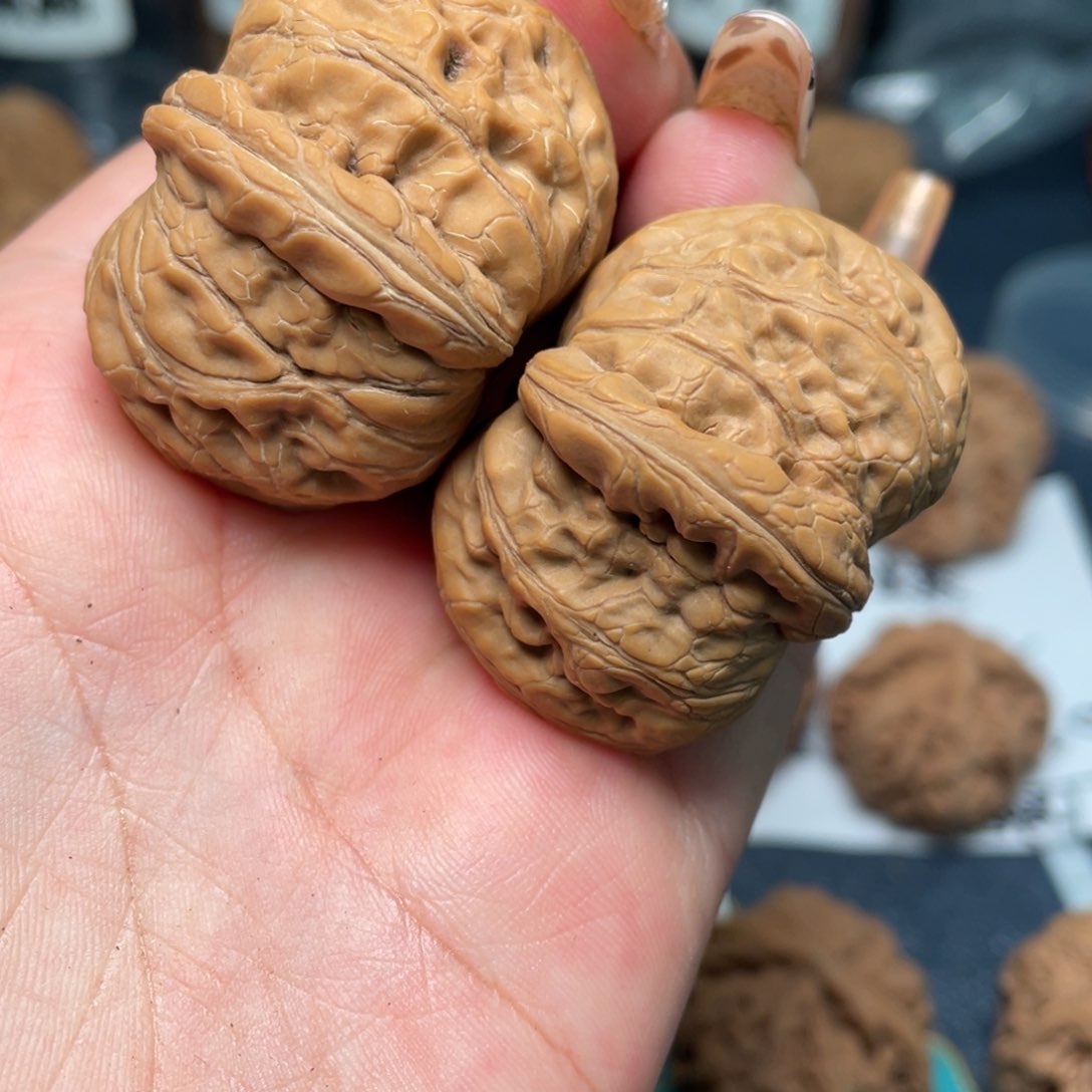 文玩核桃把件你****～元宝