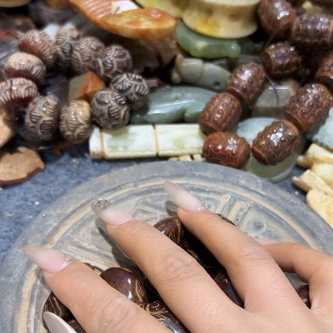 圆***瑞摆件摆件茶茶都茶的