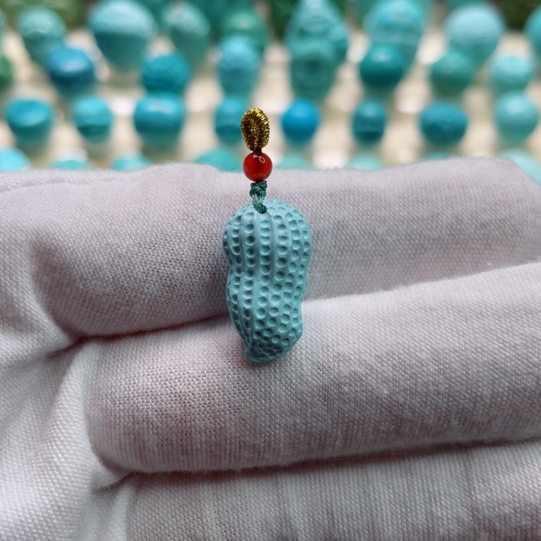 绿松石珠宝奇石未镶嵌