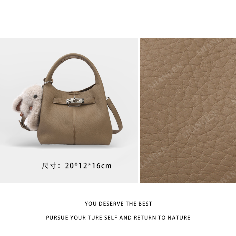 【尚恩CC】SKL-7823-大象灰-轻奢百搭手提腋下新款斜跨女包