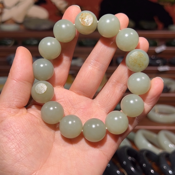 和田玉（子料）未镶嵌手串