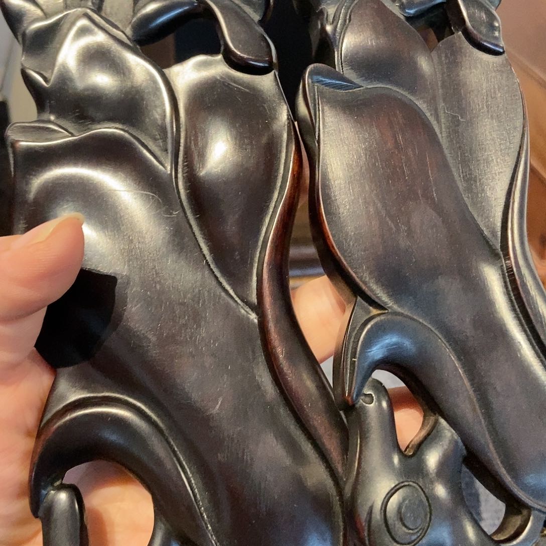 木军*红木磨床两个