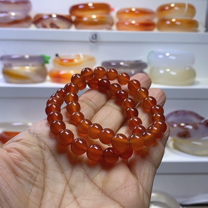 玛瑙/玉髓手链未镶嵌