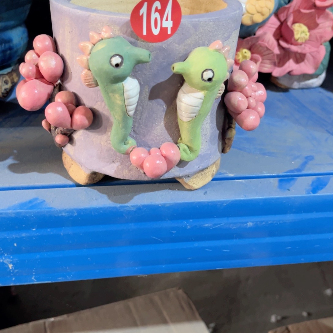 陶瓷164号陶然花盆