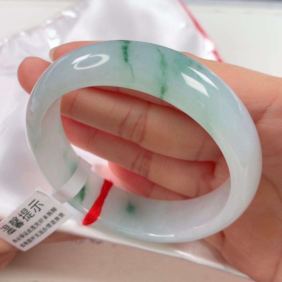 未镶嵌手镯翡翠果*@ 正圈