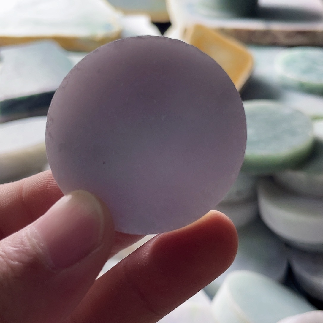 翡翠颈饰未镶嵌毛料27