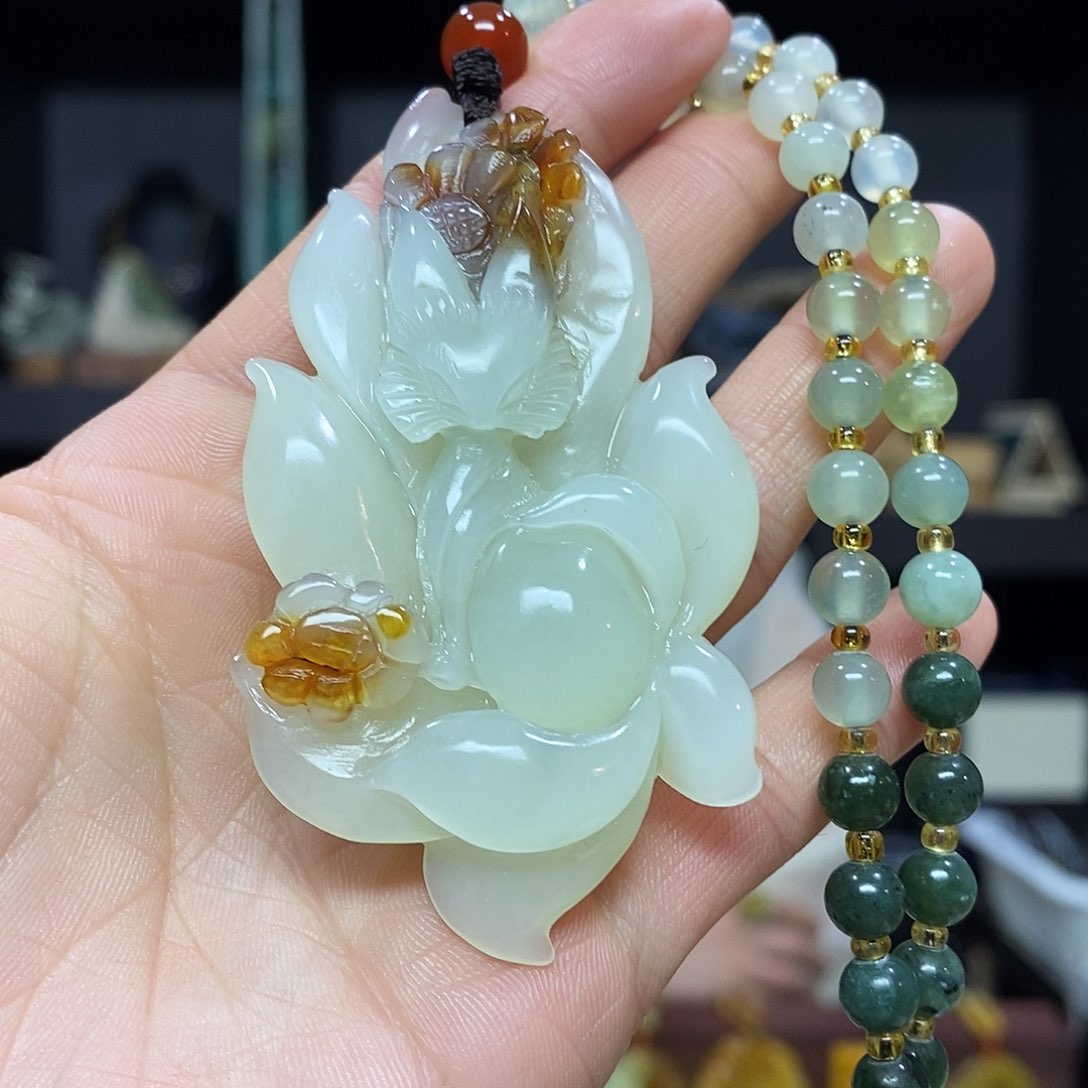 岫玉挂件吊坠未镶嵌