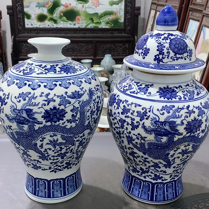 摆件陶博古架陶瓷摆件