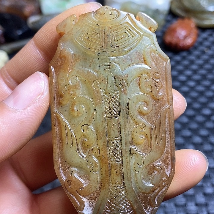 紫金钵盂菩提吊坠