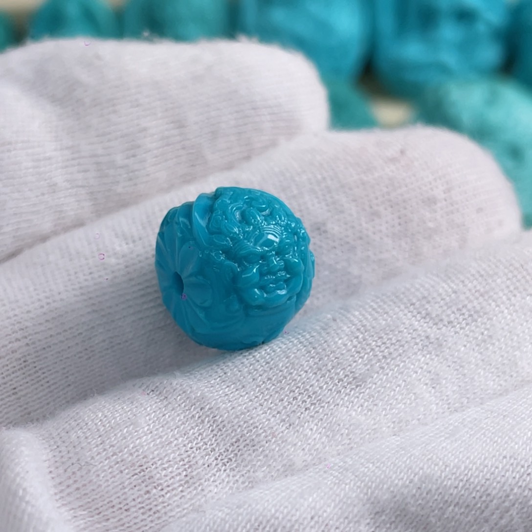 绿松石颈饰未镶嵌卡13.5-11.5