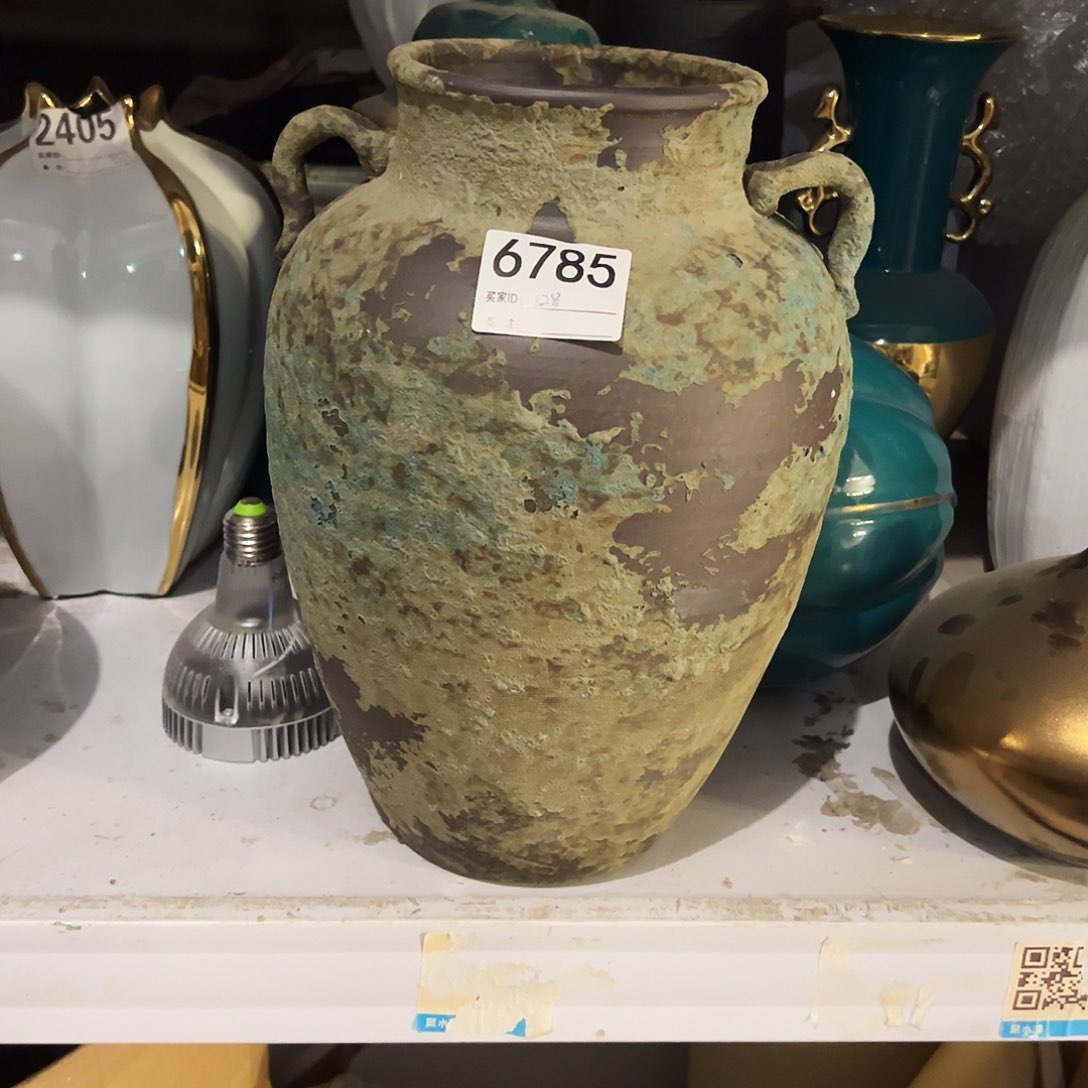 瓶Z****上6785高33口11.5陶瓷花瓶无孔